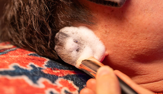 耳泡洗浄の画像